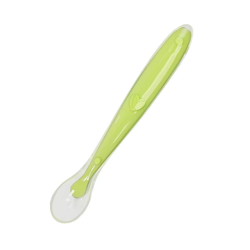 Cuillère en silicone pour bébé