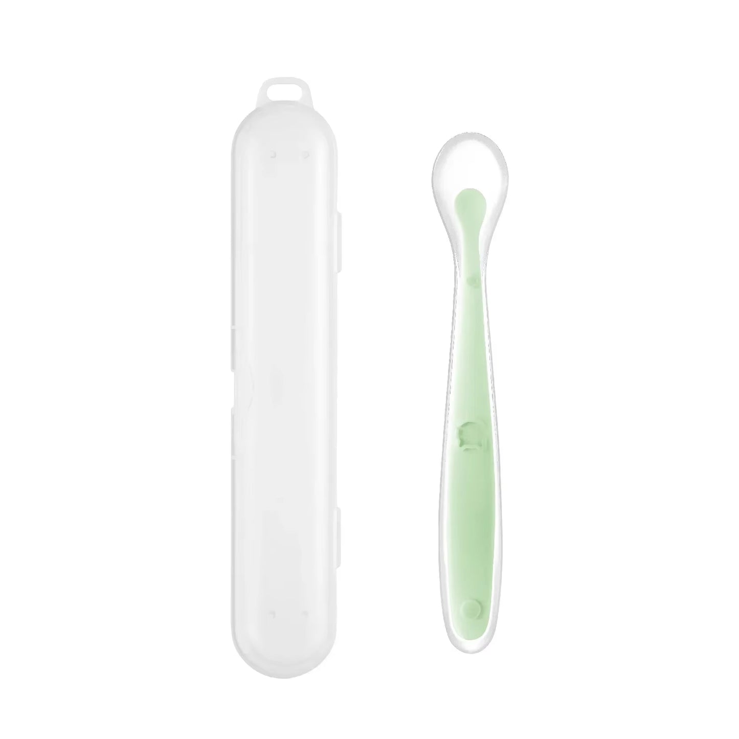Cuillère en silicone pour bébé