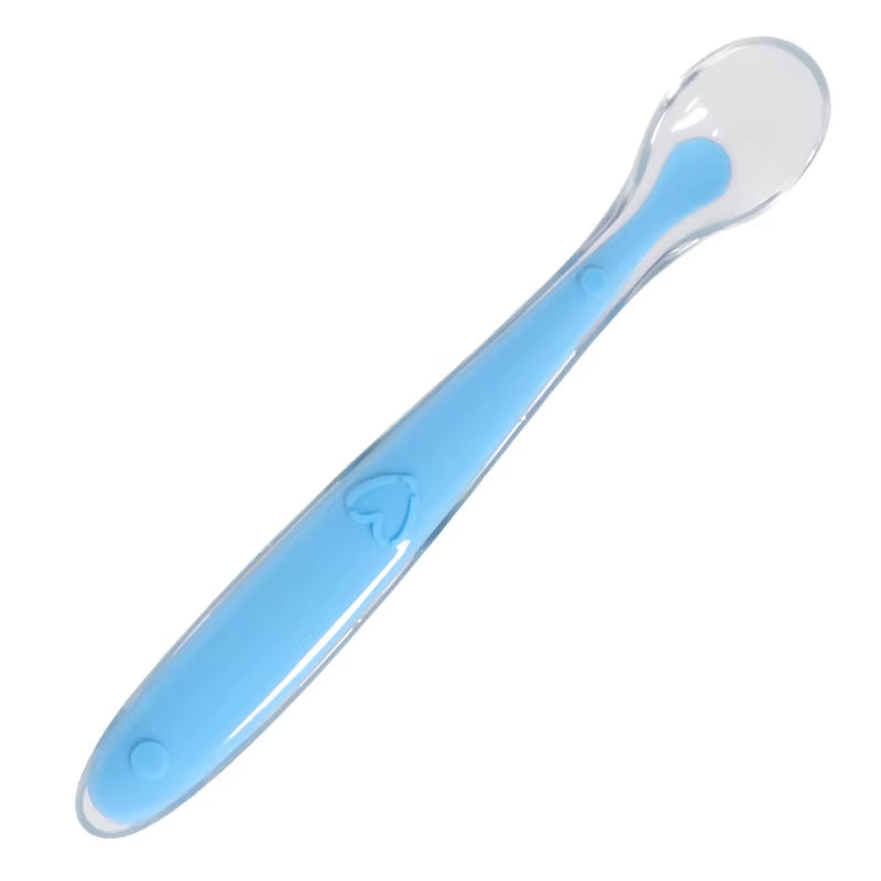 Cuillère en silicone pour bébé