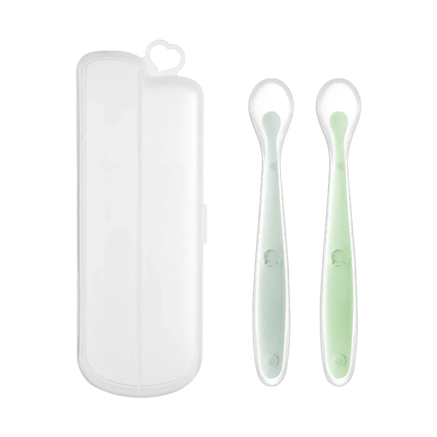 Cuillère en silicone pour bébé