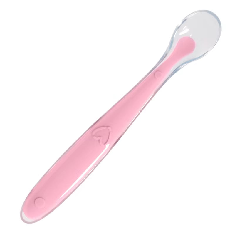 Cuillère en silicone pour bébé