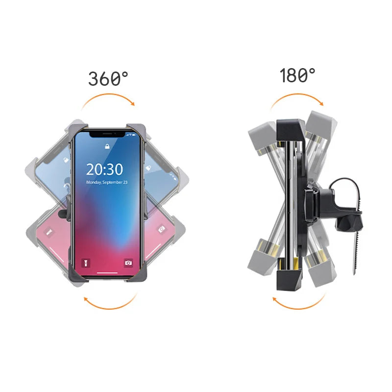 Support téléphone pour poussette