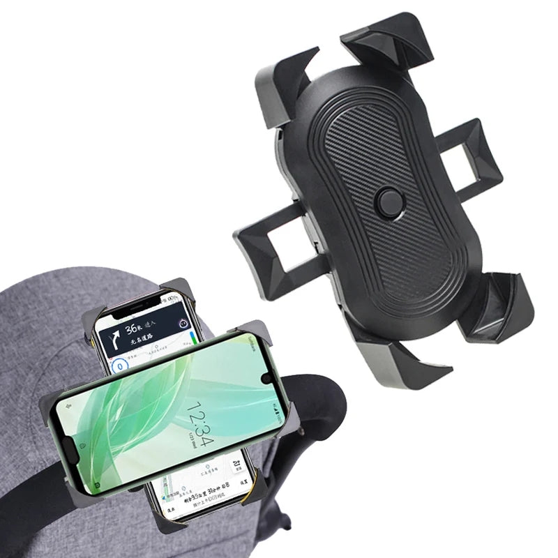 Support téléphone pour poussette