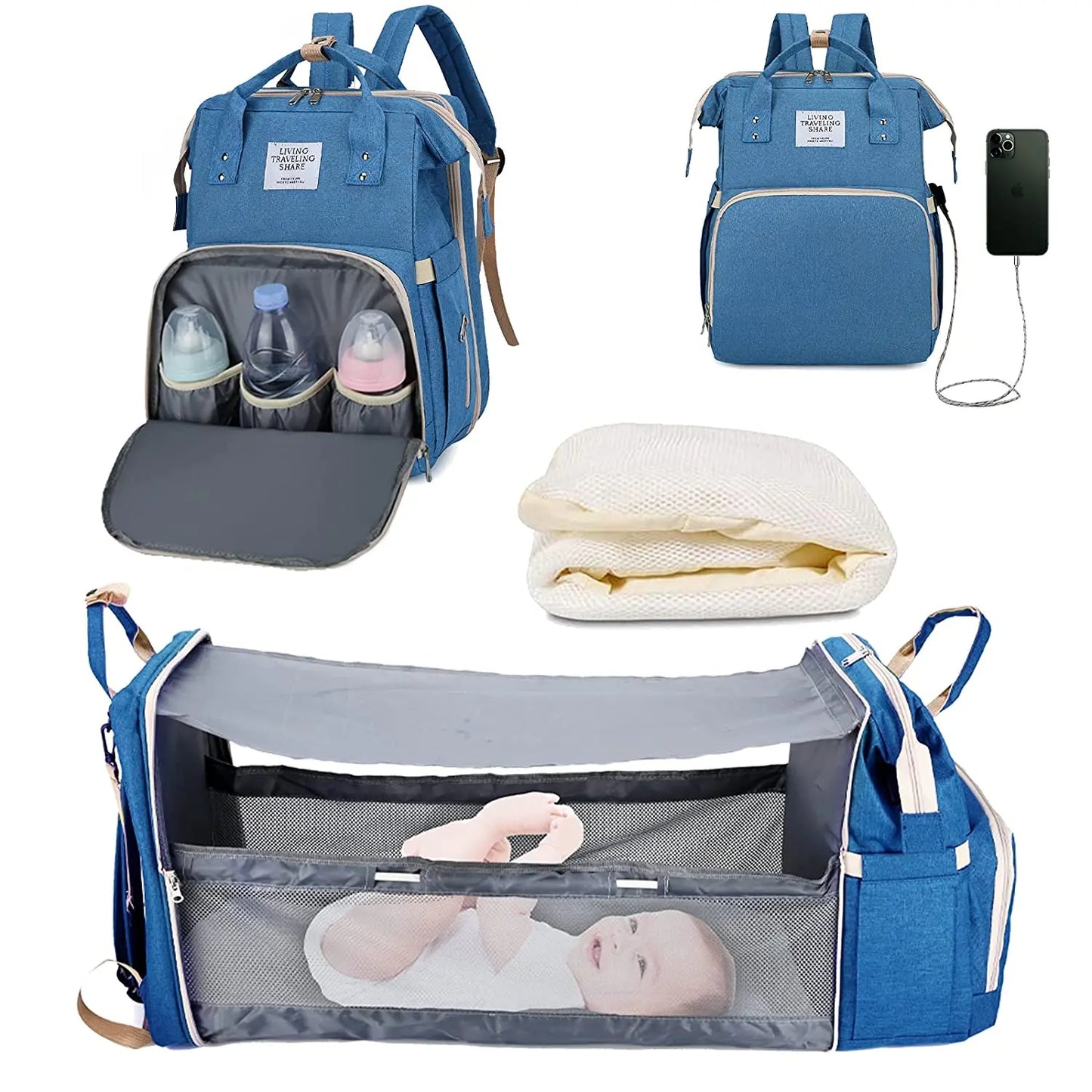 Sac à langer pliable