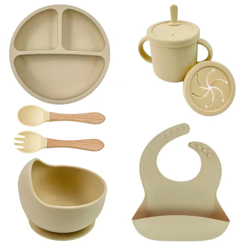 Set vaisselle complet en silicone