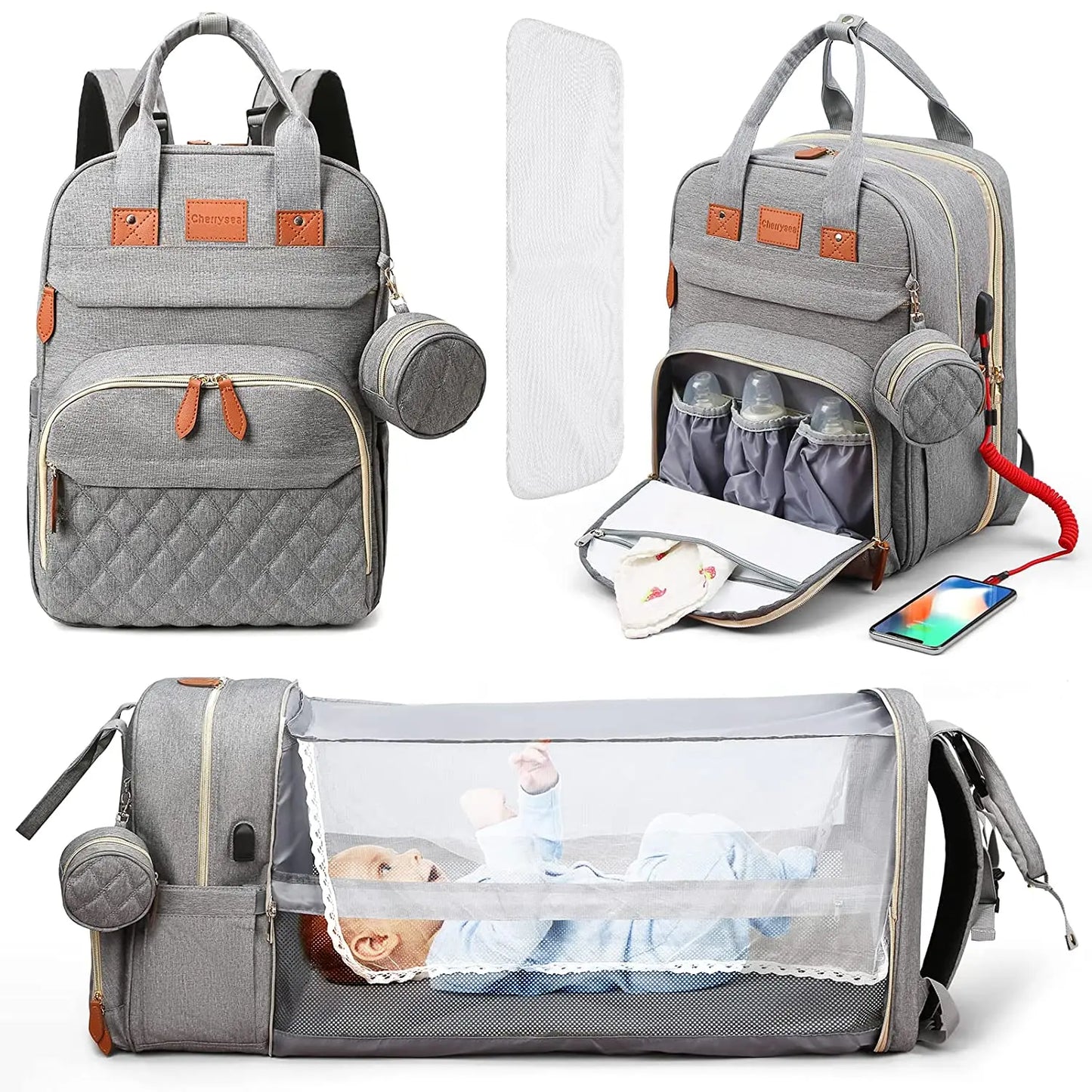 Sac à langer pliable