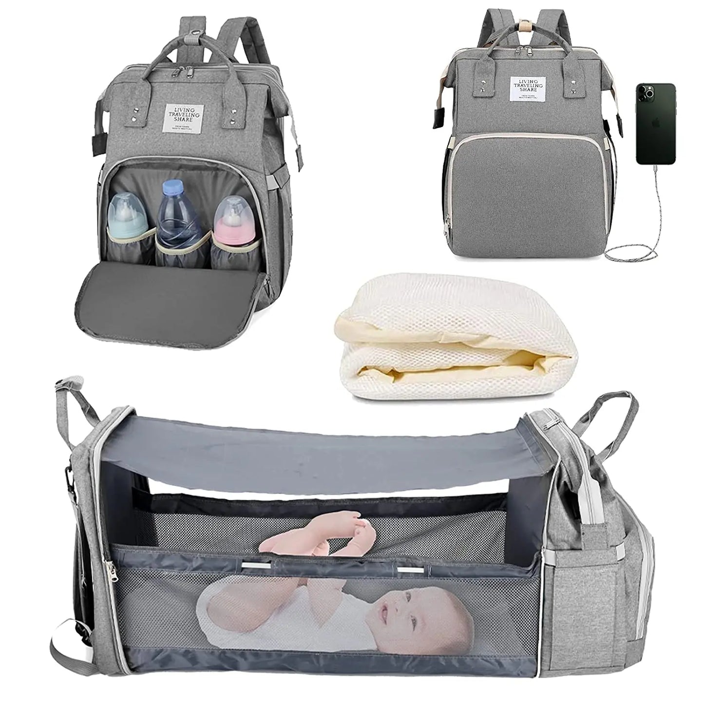Sac à langer pliable