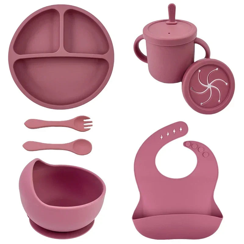 Set vaisselle complet en silicone