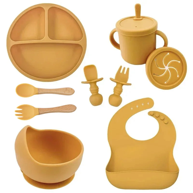 Set vaisselle complet en silicone