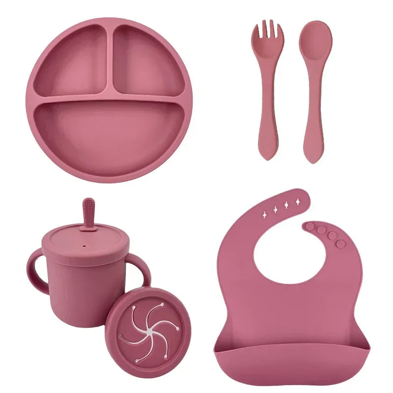 Set vaisselle complet en silicone