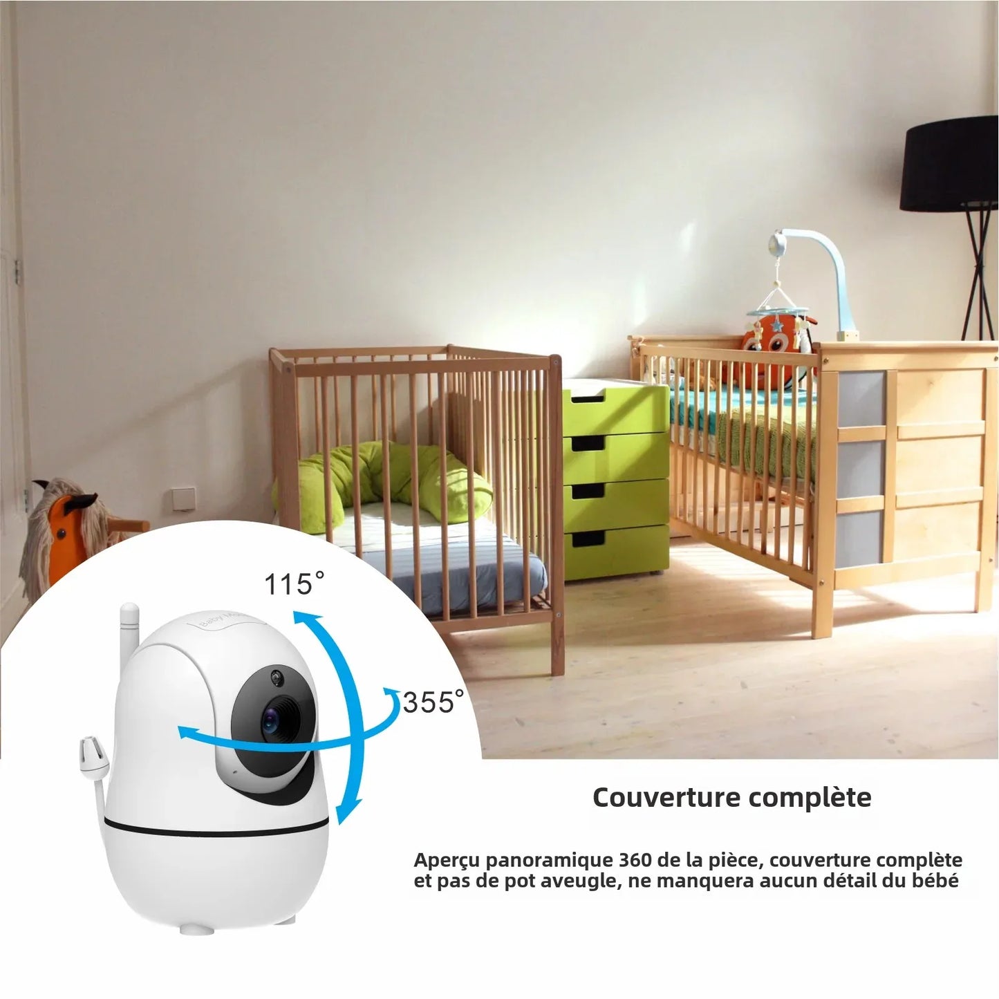 Babyphone Bébé avec caméra