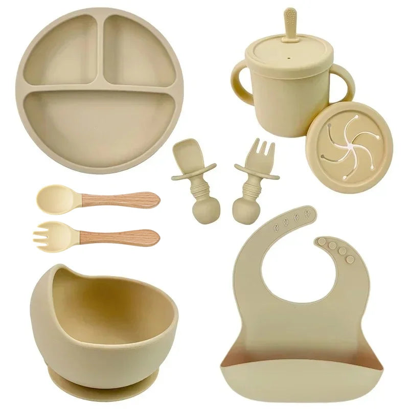 Set vaisselle complet en silicone