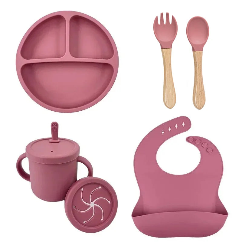 Set vaisselle complet en silicone