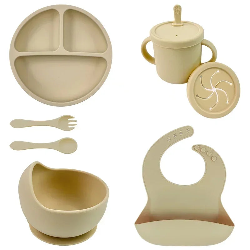 Set vaisselle complet en silicone