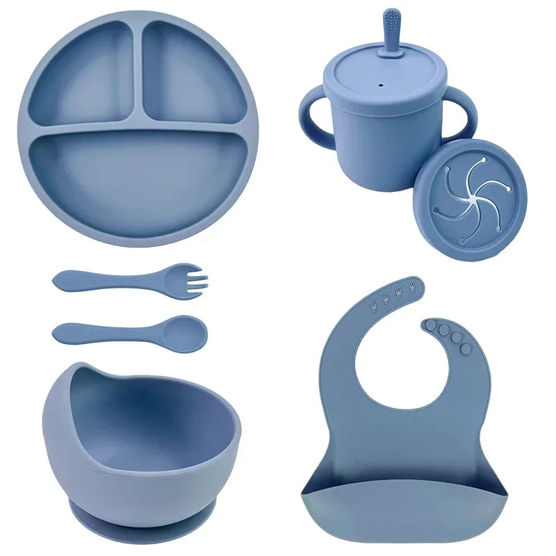 Set vaisselle complet en silicone