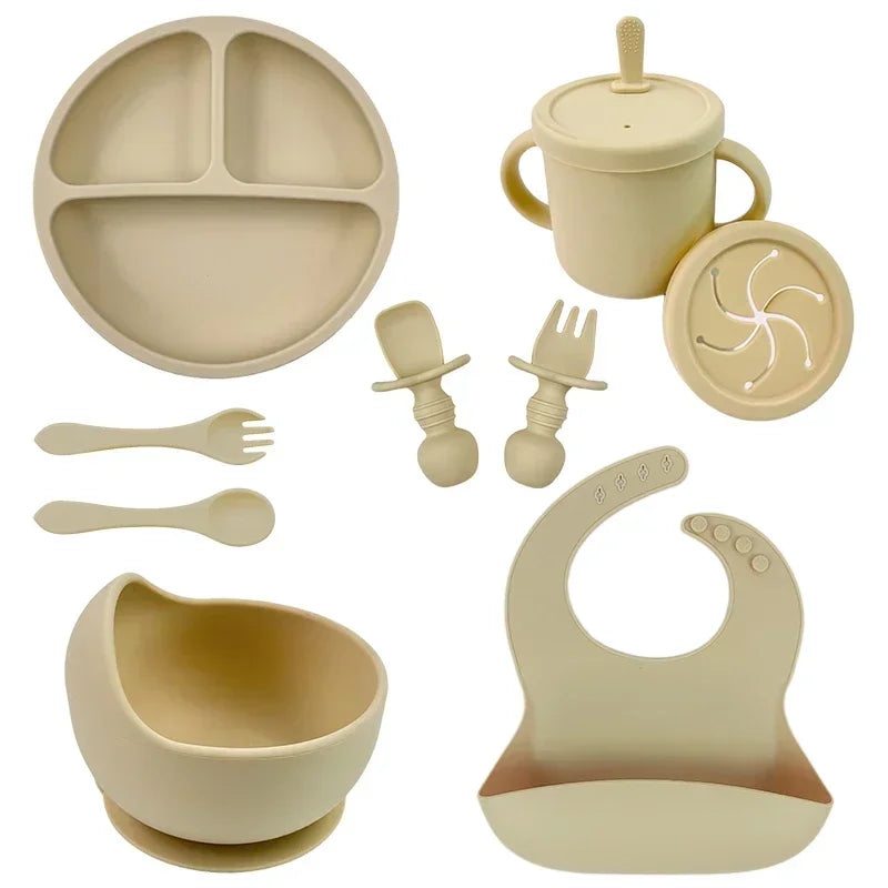 Set vaisselle complet en silicone