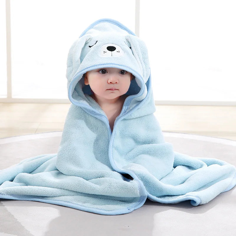 Serviette de bain à capuches