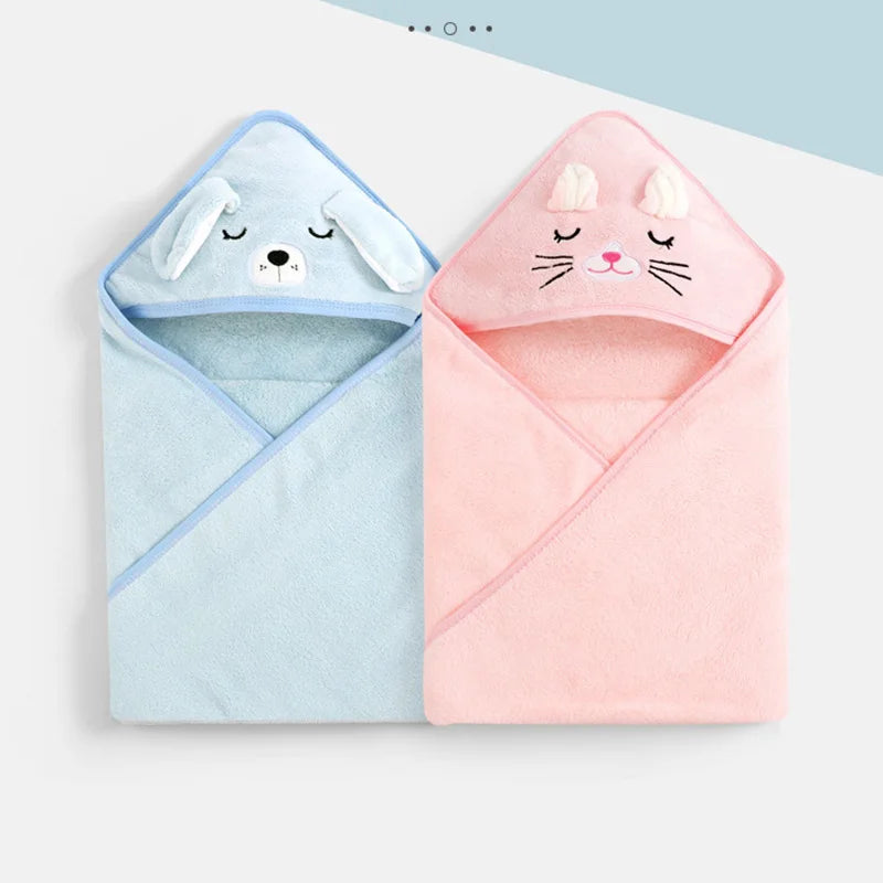 Serviette de bain à capuches