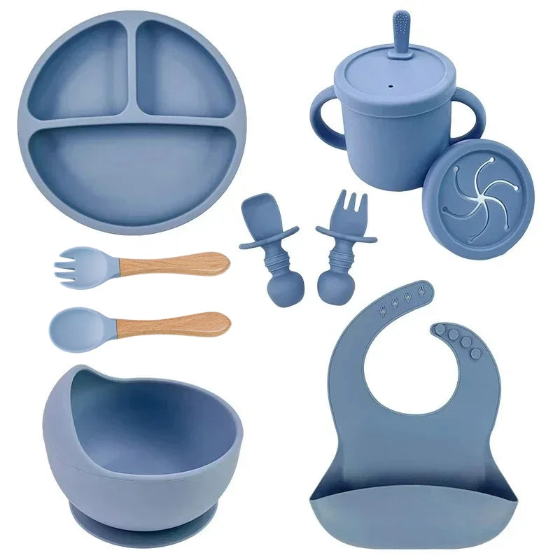 Set vaisselle complet en silicone