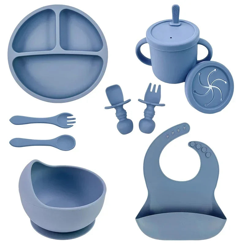 Set vaisselle complet en silicone