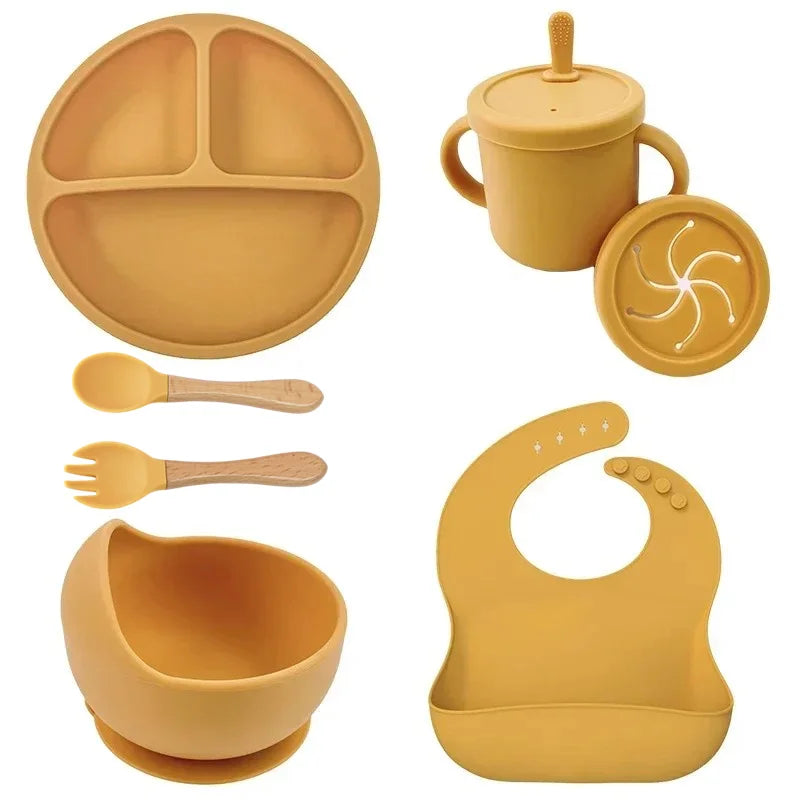 Set vaisselle complet en silicone
