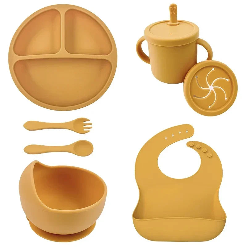 Set vaisselle complet en silicone