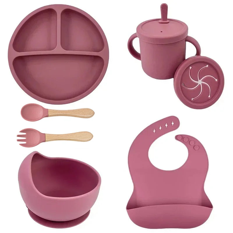 Set vaisselle complet en silicone