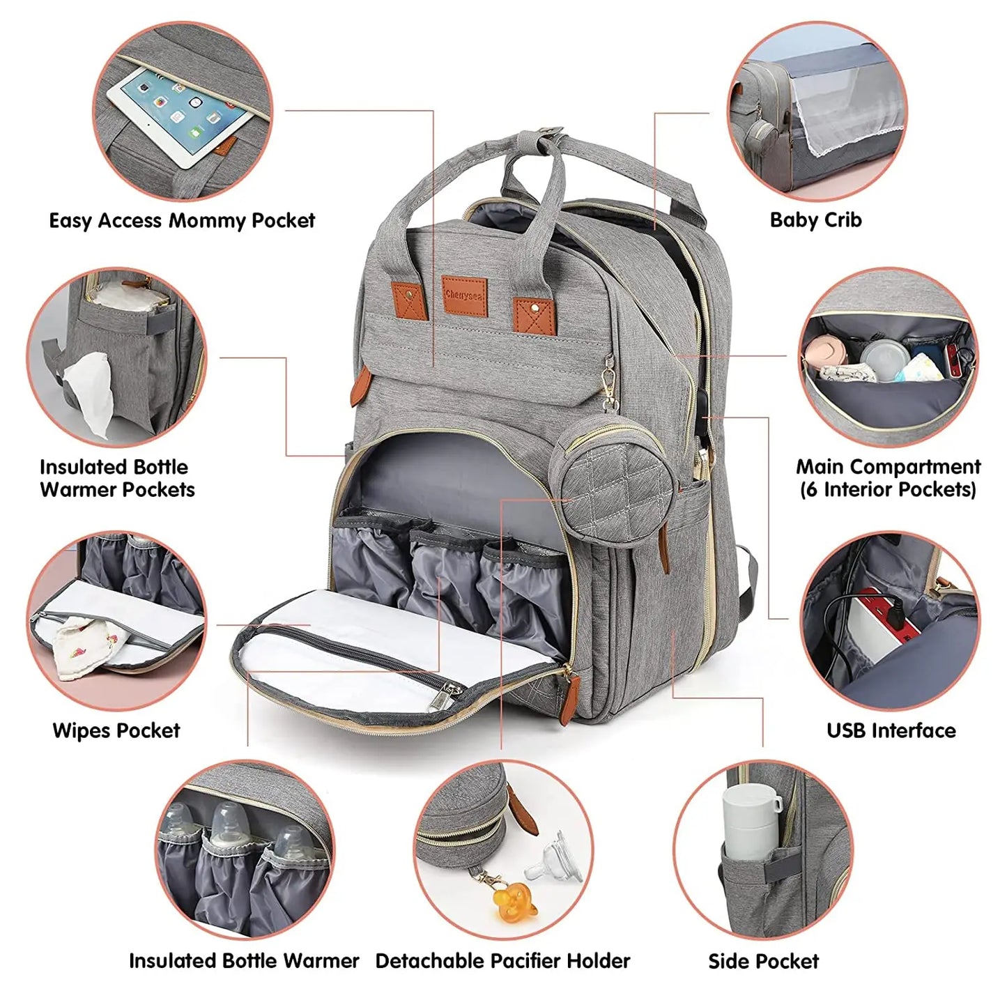 Sac à langer pliable