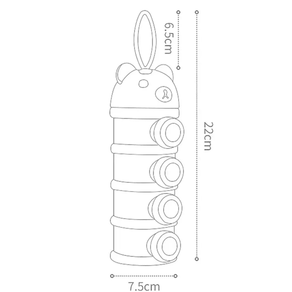 Boîte doseuse pour bébé