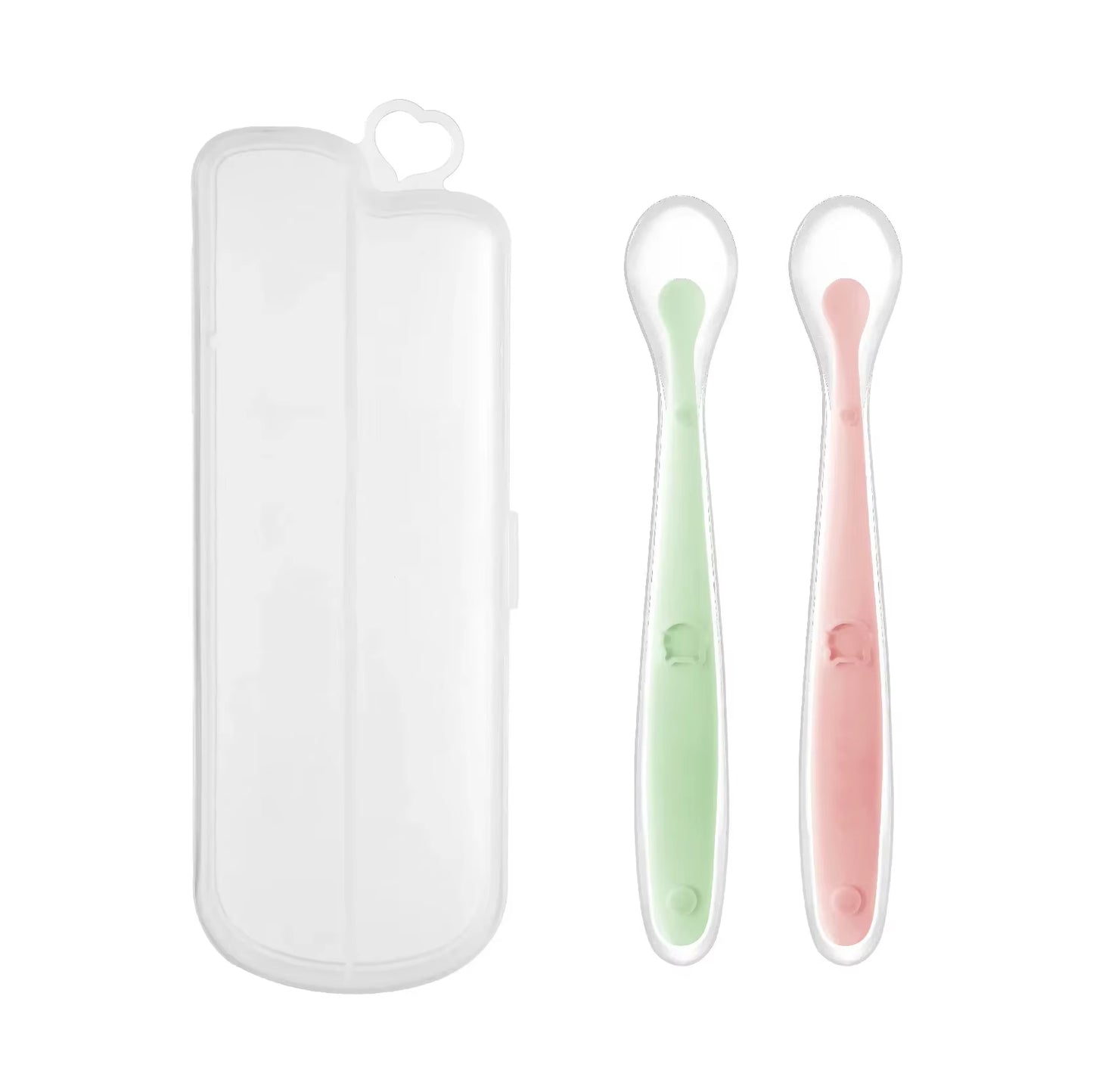 Cuillère en silicone pour bébé