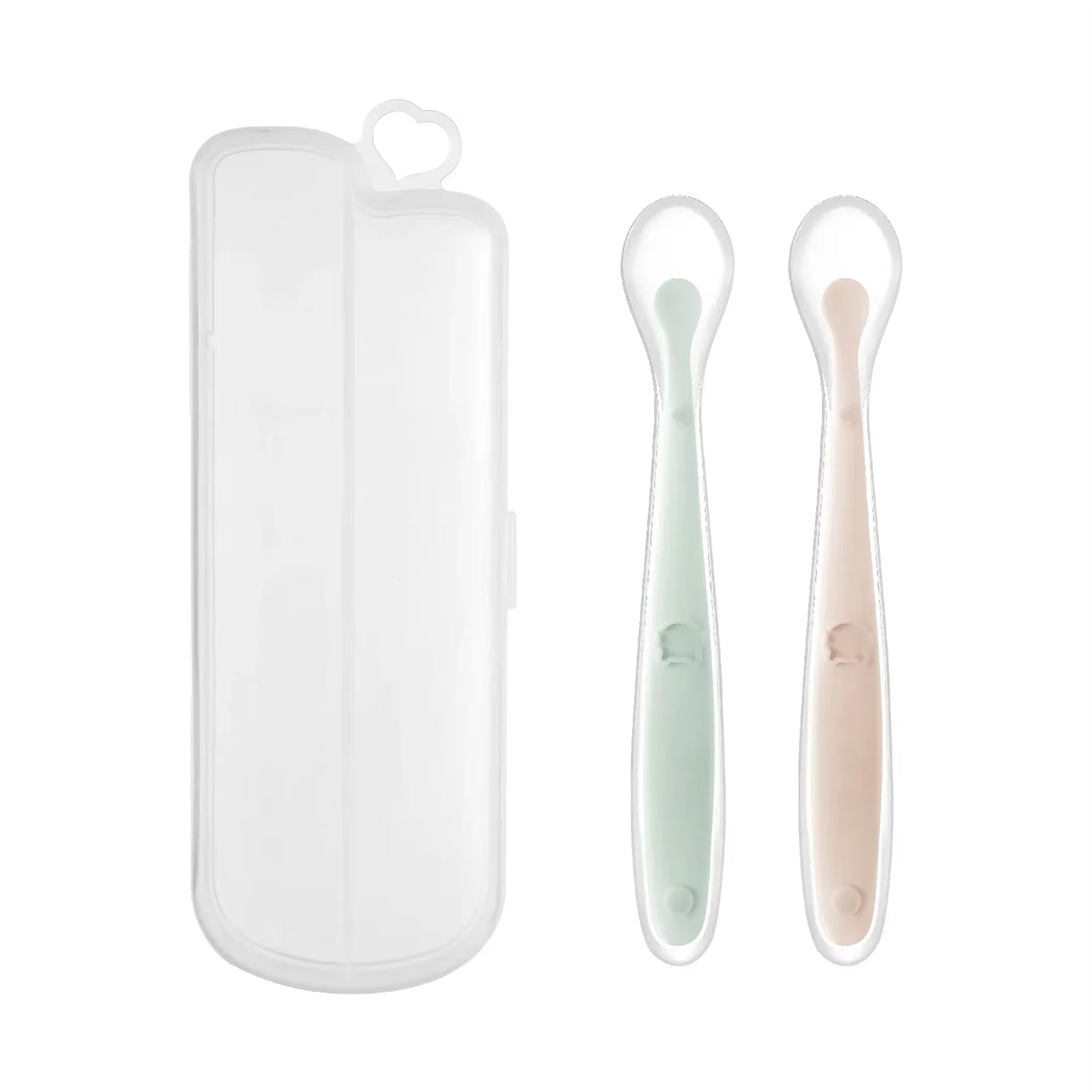 Cuillère en silicone pour bébé
