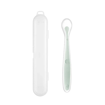 Cuillère en silicone pour bébé