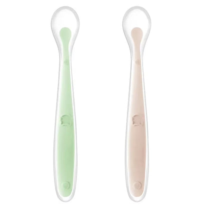 Cuillère en silicone pour bébé