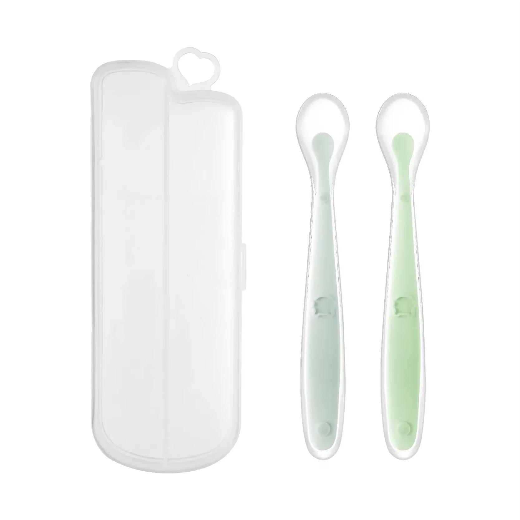 Cuillère en silicone pour bébé
