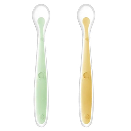 Cuillère en silicone pour bébé