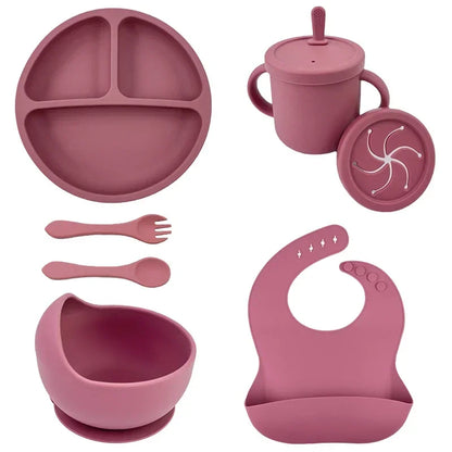 Set vaisselle complet en silicone 