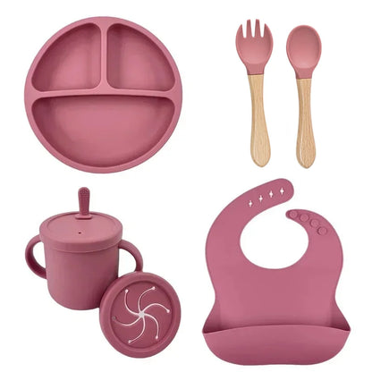 Set vaisselle complet en silicone 
