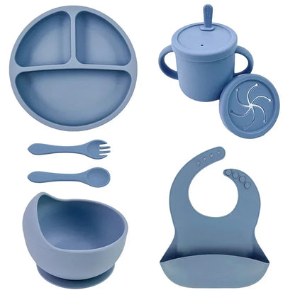 Set vaisselle complet en silicone 