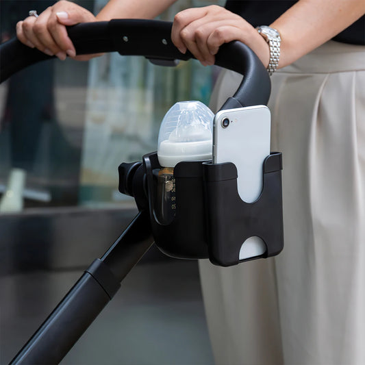 Porte biberons pour pousette