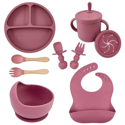 Set vaisselle complet en silicone 