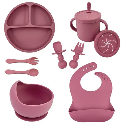Set vaisselle complet en silicone 