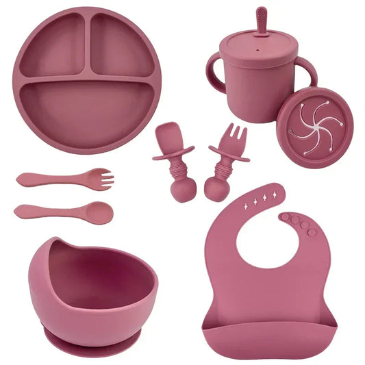 Set vaisselle complet en silicone 