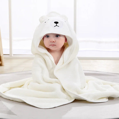 Serviette de bain à capuches