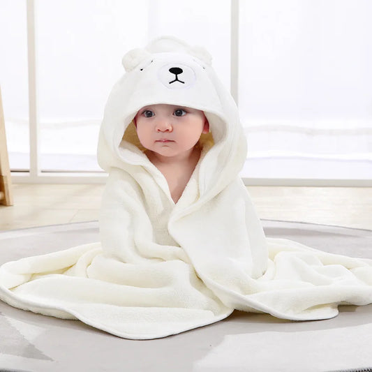 Serviette de bain à capuches