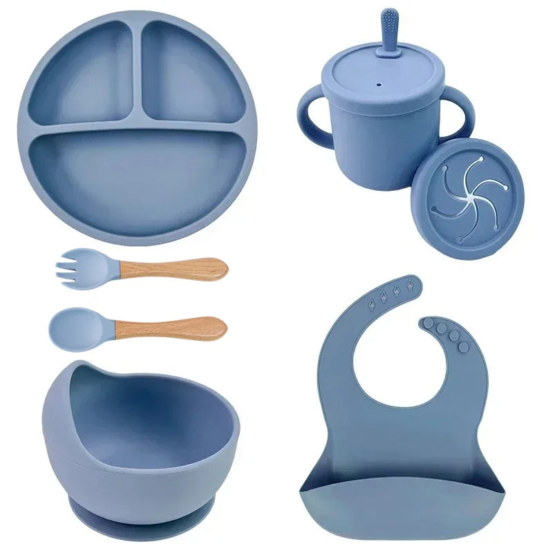 Set vaisselle complet en silicone 