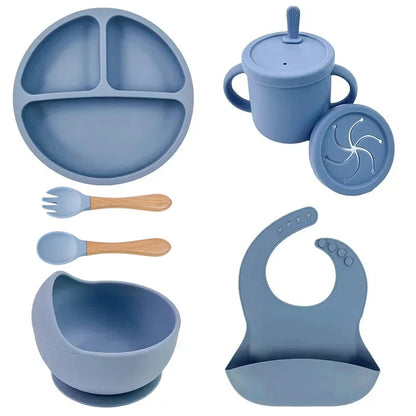 Set vaisselle complet en silicone 