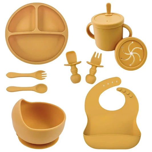 Set vaisselle complet en silicone 
